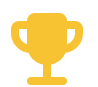 Proven results trophy icon